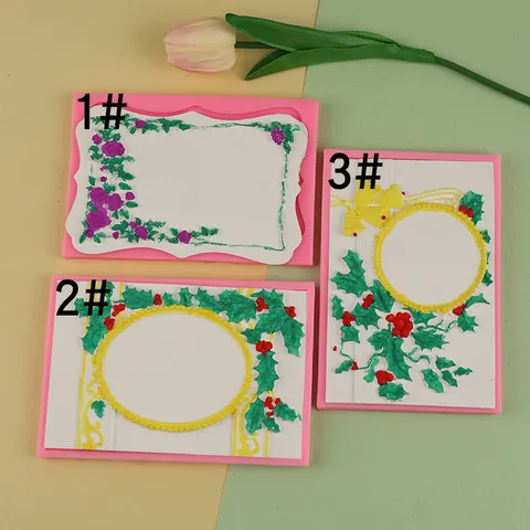 Vintage Blume Fotorahmen Silikonform Für DIY Tortendeko Handgemachte Relief Gips Tonform Fondant Backwerkzeuge