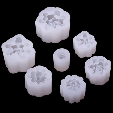 Stampo in Silicone 3D Piante Grasse Cactus Forma Realistica per Decorazione Torte Fondente Candele Aromaterapia Fai-da-te Gesso