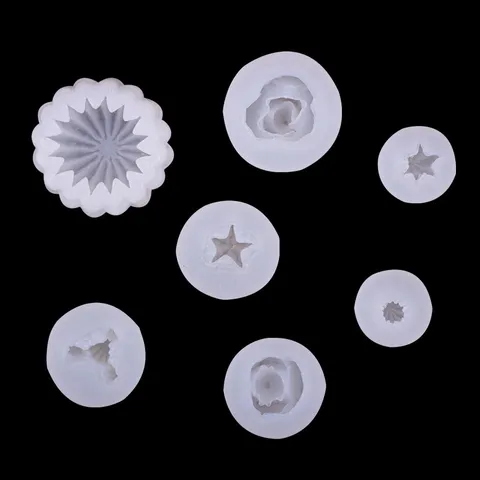 Stampo in Silicone per Piante Succulente 3D Stampo Artigianale a Forma di Cactus Realistico per Dolci Fondenti Cottura Resina Gesso