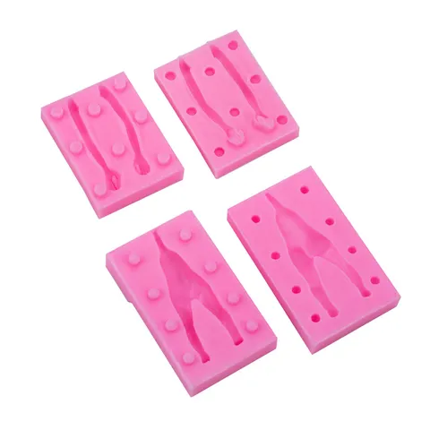 Stampo in Silicone per Braccio del Corpo della Bambola in Versione Q Stampo per Sagomatura della Mano del Braccio del Corpo Umano in Argilla Polimerica per Artigianato di Figure in Miniatura Fai da Te
