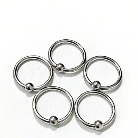 Stainless Steel Acrylic Body Piercing Kit Eyebrow Lip Nose Belly Ring Needles Clamps Gloves Alcohol Pads Tools Set Jewelry