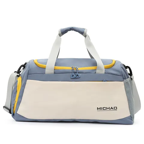 Borsa da Viaggio di Grande Capacità Impermeabile Borsa Sportiva Palestra Con Separazione Umido Asciutto E Scomparto Scarpe Borsa Weekender