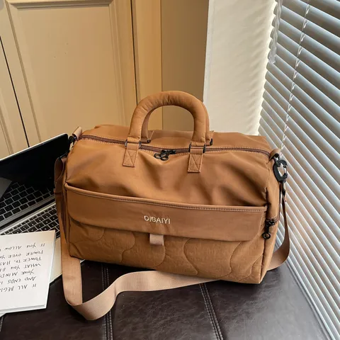 Large Capacity Travel Duffel Bag Waterproof Lightweight Overnight Gym Bag Weekender Bag for Women Men Travel Storage Bag