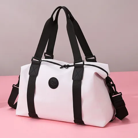 Oxford Cloth Waterproof Large Capacity Travel Bag Gym Sports Fitness Bag With Wet And Dry Separation