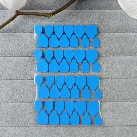 Wasserdicht Klar Doppelseitig Geleekleber Aufkleber Für Kunstnägel Atmungsaktiv Stark Klebend Falsche Nägel Klebepads