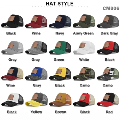 Retro Uniseks Mesh Trucker Pet Met Leren Patch Amerikaanse Vlag Tractor Patroon Verstelbare Zonneklep Baseballpet Voor Zomer Buiten
