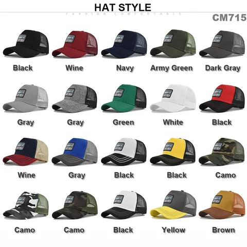 Unisex Baumwolle Mesh Trucker Kappe Modisch Colorblock Atmungsaktiv Baseballkappe Verstellbar Hai Patch Sonnenschutz Outdoor Angeln Hut