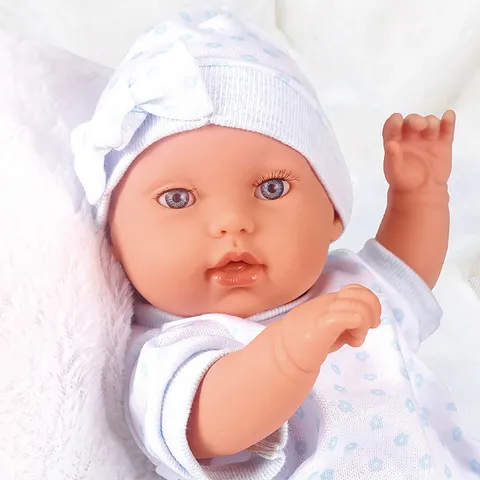 Lifelike Reborn Baby Doll Full Vinyl Realistic Newborn Girl Boy Soothing Toy With Clothes Blanket Set For Kids Gift