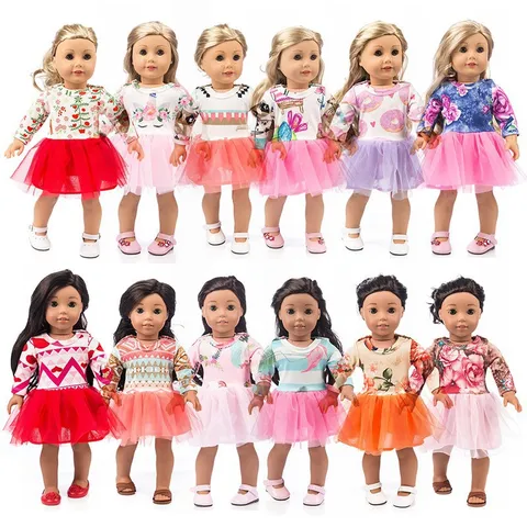 Baby Doll Romper And Headband Clothing For Infant Dolls Cartoon Animal Floral Pattern Girl Doll Outfit Compatible With Large Dolls