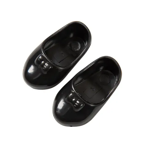 Plastik Puppenschuhe Mit Schleifen Dekoration Kleine Flache Schuhe Für Puppen Zubehör Leicht Langlebig Spielzeug Schuhe Für Mädchen Puppen