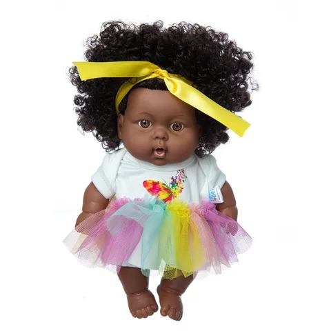 Bunte Puppenkleidung Mit Schmetterlingsdruck Und Strampler Mit Haarband Zubehör Für American Girl Puppen Kinder Spielzeug Outfits