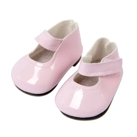 American Girl Puppenschuhe BJD Puppenstiefel PU Leder Klassisch Mary Jane Stil Pailletten Cartoon Katze Ohr Spielzeug Zubehör