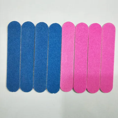 Mini Wooden Nail Files Double Sided Nail Buffer Strips Portable Manicure Pedicure Tools For Salon Home Care Unisex