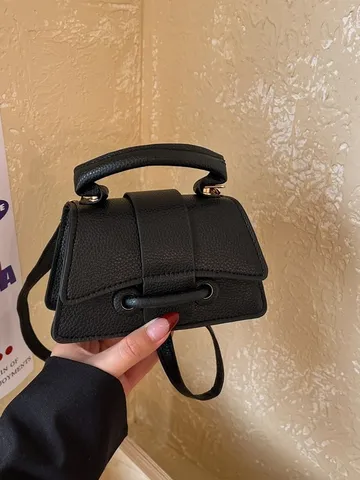 Γυναικείο Casual Τσάντα Crossbody από Δέρμα PU Μονόχρωμο Μίνι Τετραγωνική Τσάντα Ώμου Μόδας Τσάντα Χειρός Καθημερινή