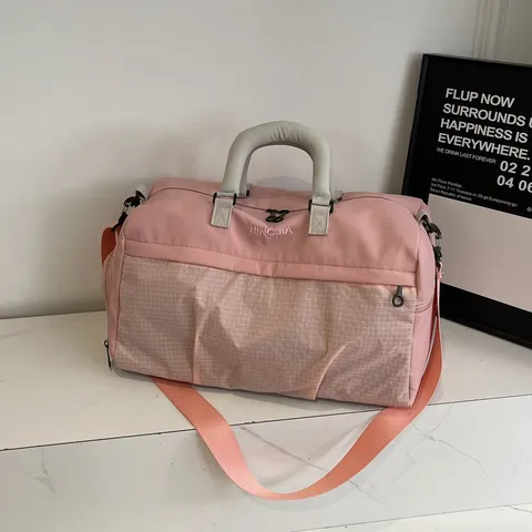 Große Kapazität Reise Sporttasche Wasserdicht Fitnessstudio Tasche Trocken Nass Trennung Oxford Sport Trainingsgepäck Tasche Für Unisex