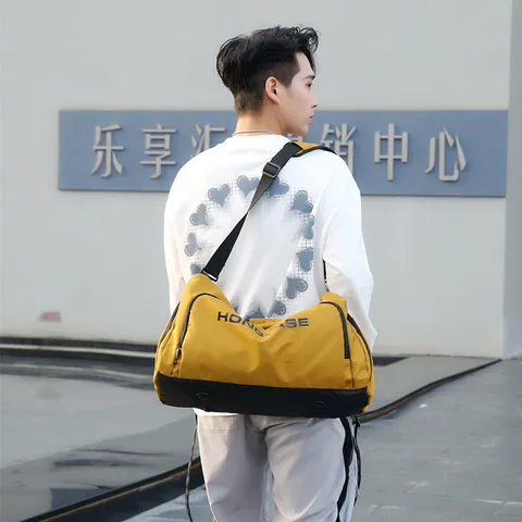 Große Kapazität Wasserdichte Oxford Reise Tasche Multifunktionale Sport Gym Duffel Tasche Für Männer Und Frauen Kurze Reise Gepäck Tasche