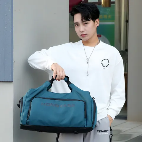 Große Kapazität Wasserdichte Oxford Reise Tasche Multifunktionale Sport Gym Duffel Tasche Für Männer Und Frauen Kurze Reise Gepäck Tasche