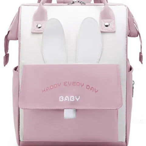Multifunctionele Luiertas Rugzak Grote Capaciteit Nylon Mama Tas Schattige Konijnenoren Reis Baby Tas Waterdichte Moederschap Tas