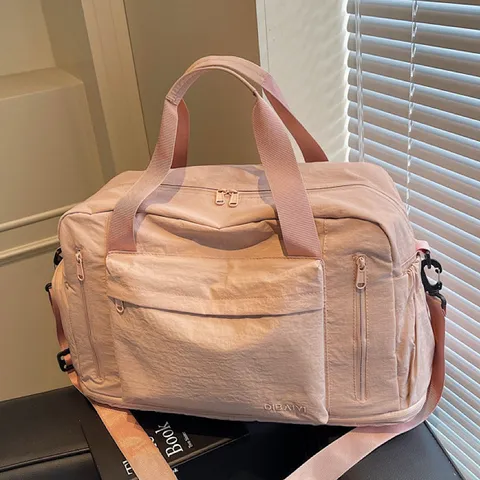 Große Kapazität Reisetasche Wasserdicht Sport Fitness Tasche Casual Unisex Duffel Bag Für Yoga Geschäftsreise