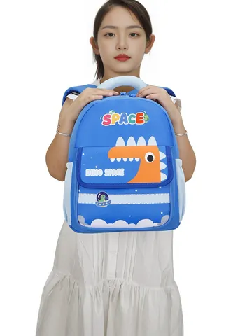 Süßer Dinosaurier Schulranzen Kinder Leichter Oxford Gewebe Rucksack Wirbelsäulenschutz Cartoon Schultertaschen Für Grundschule Kindergarten