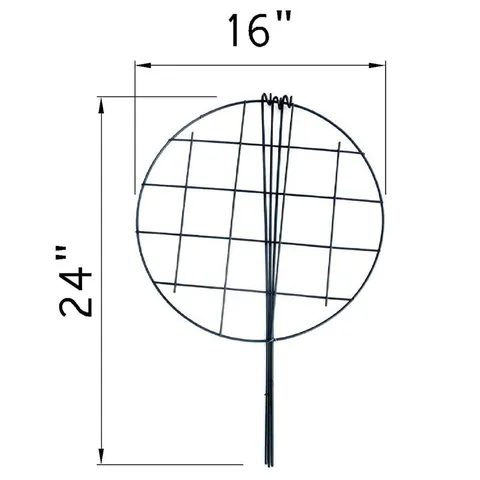 Outdoor Iron Plant Climbing Frame Garden Trellis For Potted Flower Support Stake Durable Metal Vine Climbing Stand Greenhouse Accessories