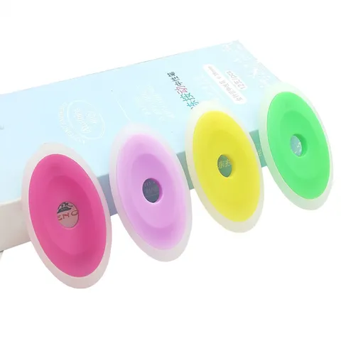 Large Oval Thermal Erasable Pen Eraser Colorful Silicone Correction Eraser For Office And School Writing Supply