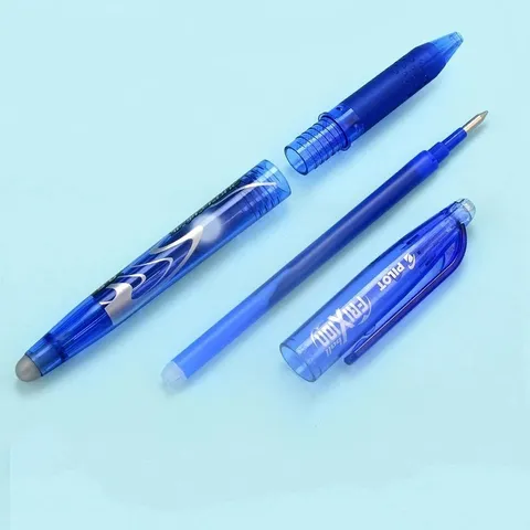 Erasable Gel Pen Refills Fine Point Thermal Erasable Replacement Black Blue Red Green Office School Writing Supplies