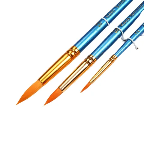 Professional Artist Paint Brush Fine Tip Detail Paintbrushes For Acrylic Watercolor And Oil Painting Craft Drawing