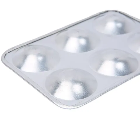 Aluminum Paint Palette 6 Holes Metal Color Mixing Tray Watercolor Pigment Holder Art Painting Makeup Nail Art Tool