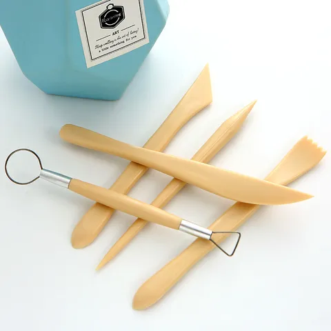 Clay Sculpting Tools Pottery Carving Set Plastic And Metal Modeling Craft Accessories For Art Craft DIY Makers