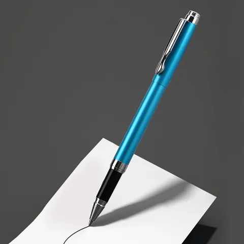 Baoke Metal Ballpoint Pen Business Office Signature Pen Retractable Metal Gel Pen Writing Stationery