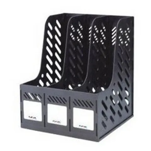 Thickened Plastic Desktop File Organizer Multi-Layer Vertical Document Sorter Office Desktop Storage Box Holder