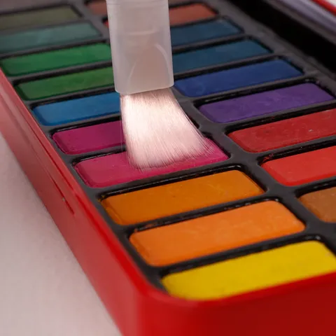Refillable Water Brushes Watercolor Painting Brushes Artist Drawing Calligraphy Pens Plastic Water Storage Pens