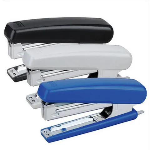 Portable Mini Stapler Office School Binding Tool Plastic And Metal Stapling Machine For Documents Stationery