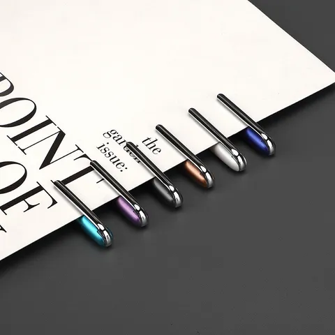 Baoke High Aesthetic Metal Gel Pen Bullet Tip Office Signature Pen Refillable Water Based Pen Writing Supplies