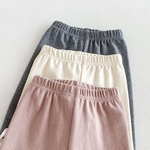 Zuigeling Baby Meisjes Casual Katoenmix Leggings Schattige Strik Lente Herfst Lange Broek Comfortabel Dagelijks Kinder Onderdelen