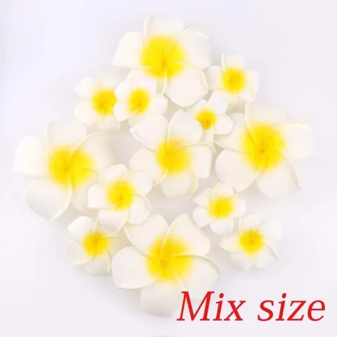 Künstliche Plumeria Blumen EVA Schaum Frangipani Blumen Für DIY Haarspangen Strand Hochzeit Party Blumen Handwerk Dekorationen