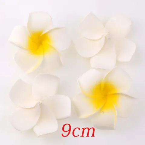 Künstliche Plumeria Blumen EVA Schaum Frangipani Blumen Für DIY Haarspangen Strand Hochzeit Party Blumen Handwerk Dekorationen