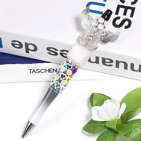 Alloy Rhinestone Perla Gorras Ángel Alas Charms Para DIY Joyería Hacer Artesanías Luz Lujo Estrella