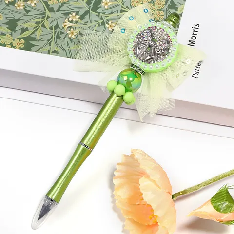 Metal DIY Beading Inkless Eternal Pencil Reusable Erasable Endless Writing Pencil For School Student Office Stationery