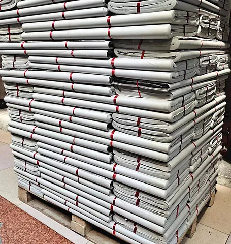 White Dust Free Stuffing Paper Wrapping Paper Newsprint Sheets For Shoe Bag Packing Protective Moisture Proof Paper
