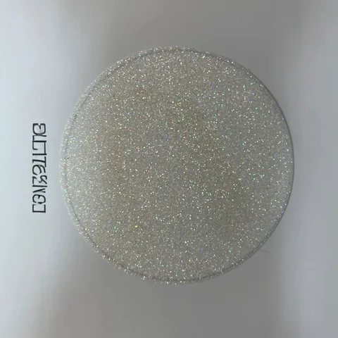 Iridescent Glitter Art Paper Holographic Badge Base Liner For Button Pin DIY Craft Scrapbooking Decorative Paper