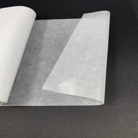Food Grade White Wax Paper Translucent Wrapping Paper 22g Moisture Proof Glassine Paper For Food Packaging Clothing Lining