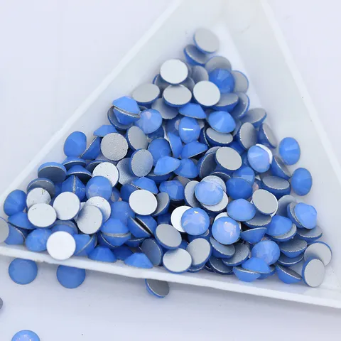 Flatback Glass Rhinestones Crystal Nail Art Diamonds Mixed Colors Round Rhinestones For DIY Crafts Nail Decoration