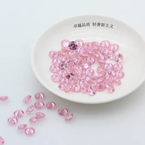 Einzelloch Facettiertes Glas Kristall Edelstein Anhänger DIY Handgemachte Ohrring Schmuckherstellung Zubehör Galvanisierte Handwerk Edelstein