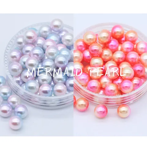 Perle di Imitazione ABS Perle Sfuse Sfumate Accessori per Nail Art Artigianato Creazione di Gioielli