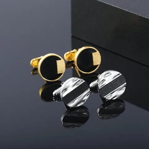 Boutons de Manchette Français d'Affaires pour Hommes en Alliage Géométrique Étoilé Strass Accessoires de Chemise Cadeau de Bijoux