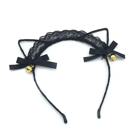 Black Lace Masquerade Mask Halloween Party Half Face Eyepatch Gothic Costume Accessories Women Fashion Party Headwear Props