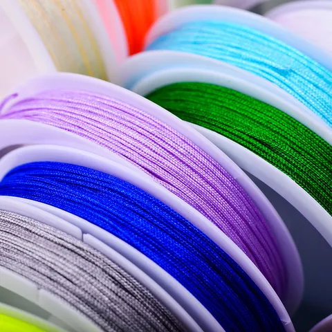 72 Number Nylon Cord Braided Thread 10 Meters DIY Jewelry Accessories For Bracelet Necklace Handcraft Making