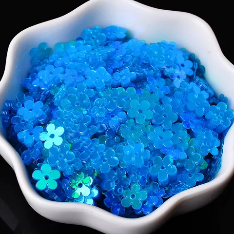 Lentejuelas De Flor Coloridas DIY Arte De Uñas Maquillaje Lentejuelas Sueltas De PVC Para Decoración De Rostro De Ojos